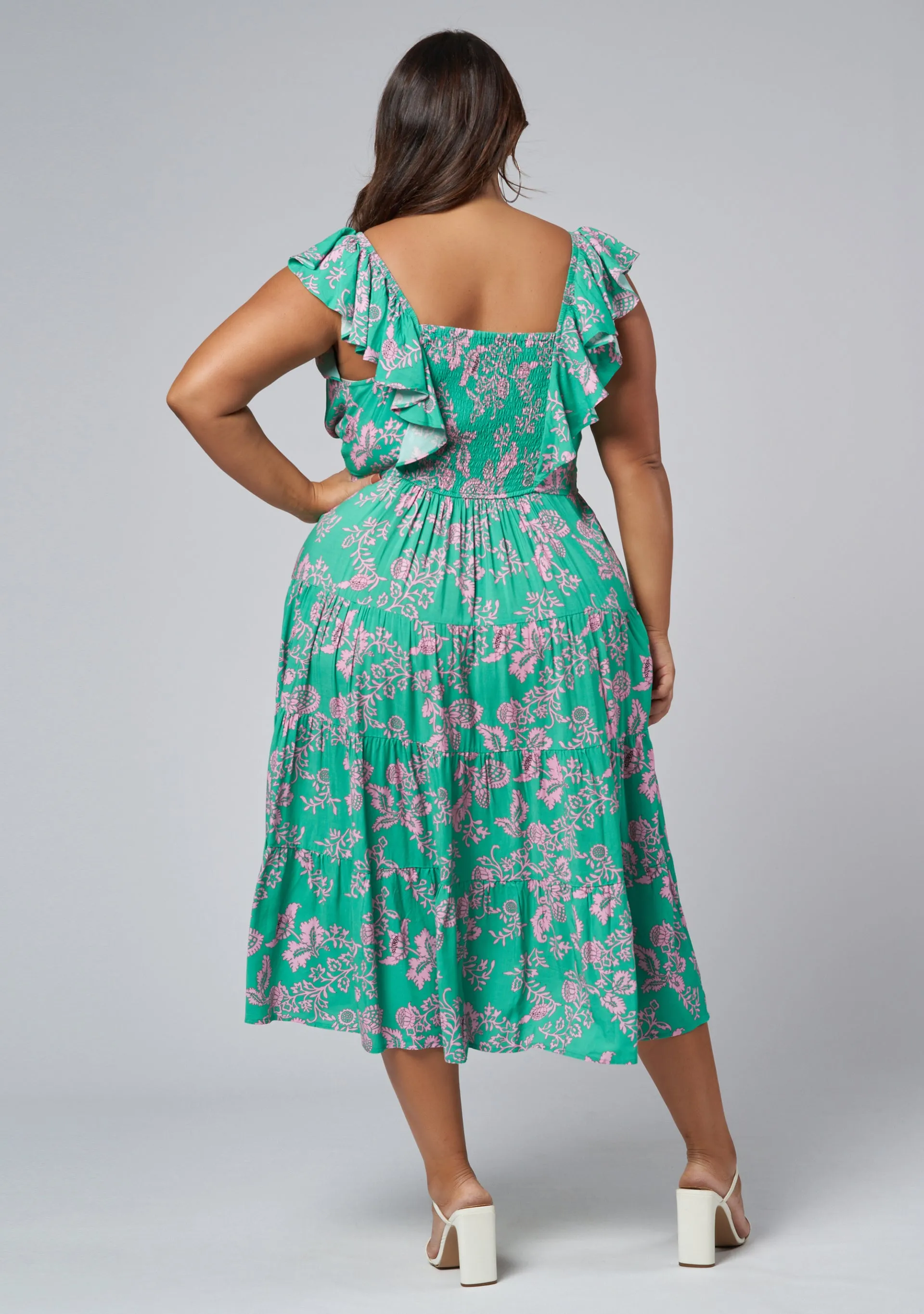 Slow Motion Midi Dress