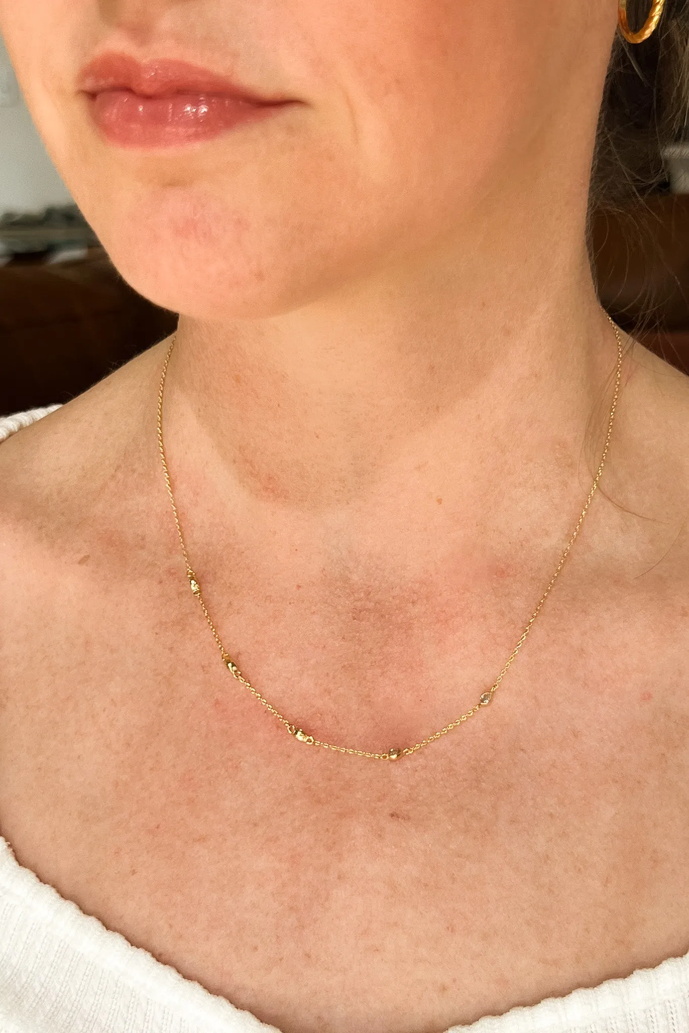 Teardrop Gems Necklace