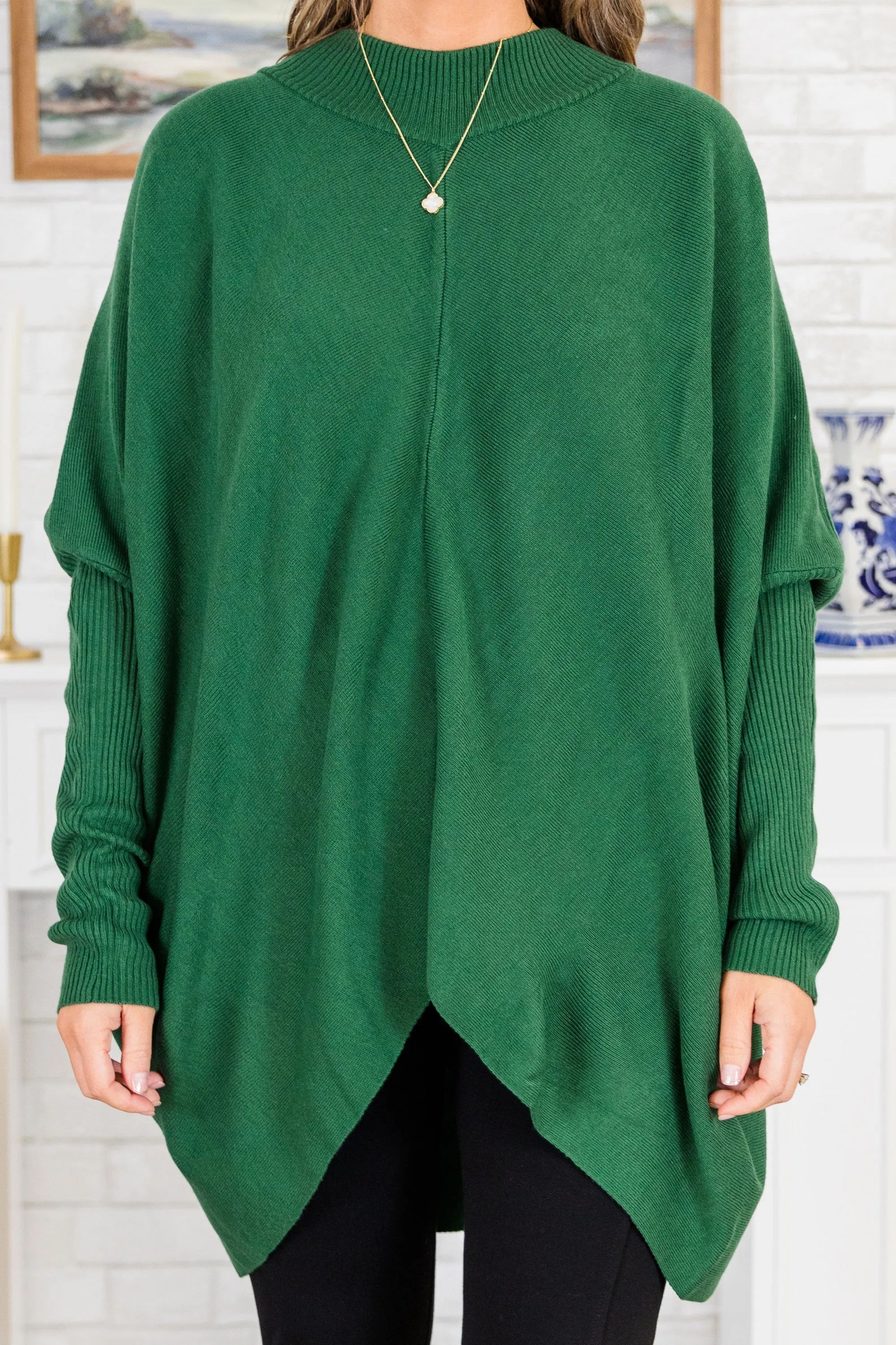 Thinking Of Us Tunic, Green