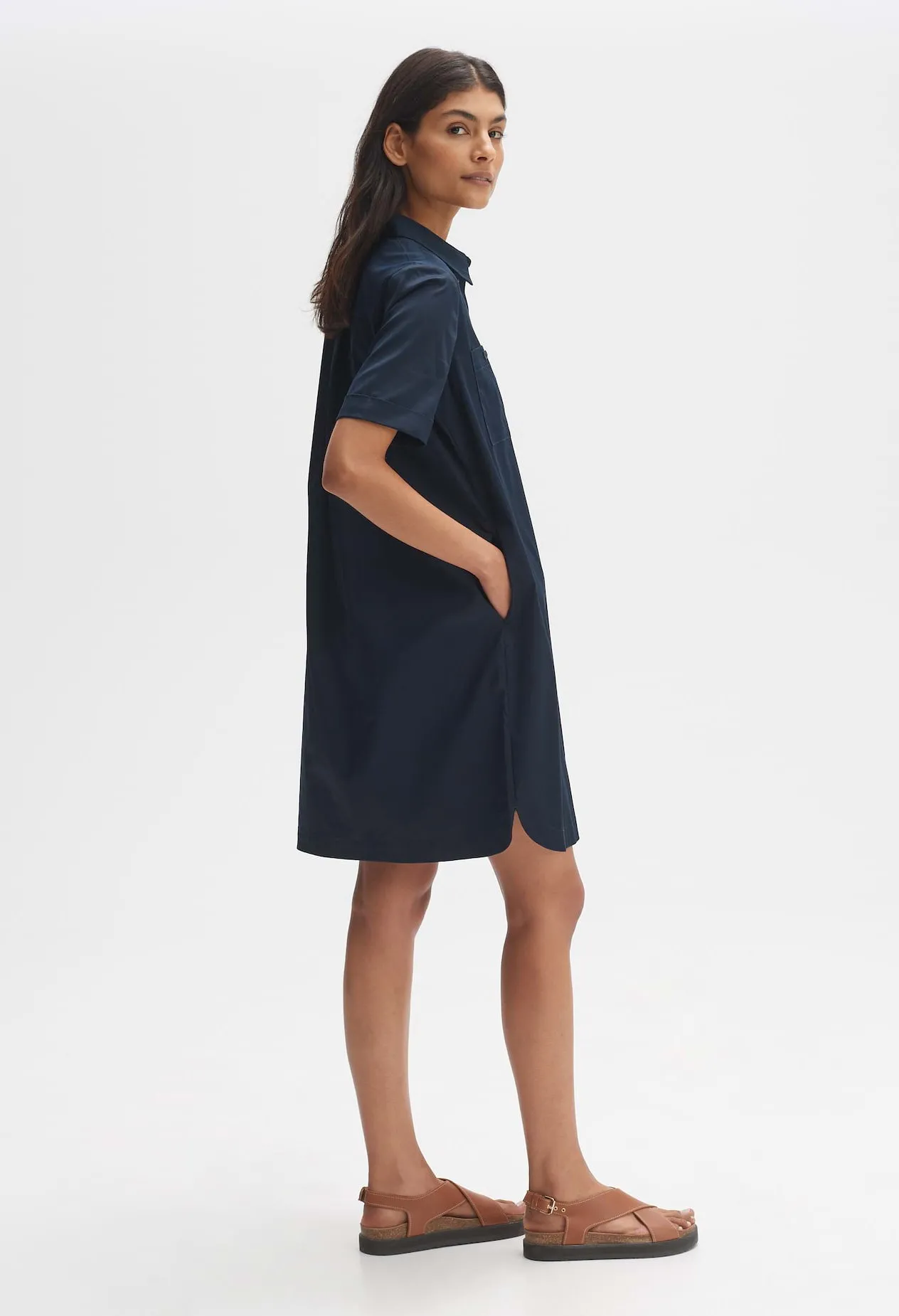 Warene Loose Fit Shirt Dress