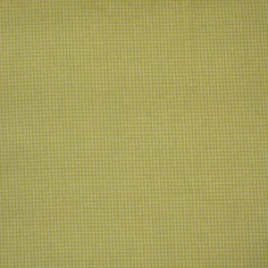 Yellow and White Gingham 1/8" Cotton Blended Broadcloth